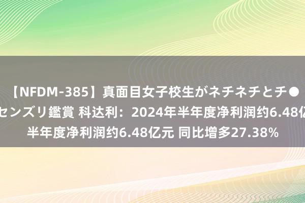 【NFDM-385】真面目女子校生がネチネチとチ●ポをバカにしながらセンズリ鑑賞 科达利：2024年半年度净利润约6.48亿元 同比增多27.38%